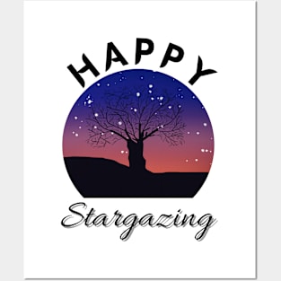 Happy Stargazing Posters and Art